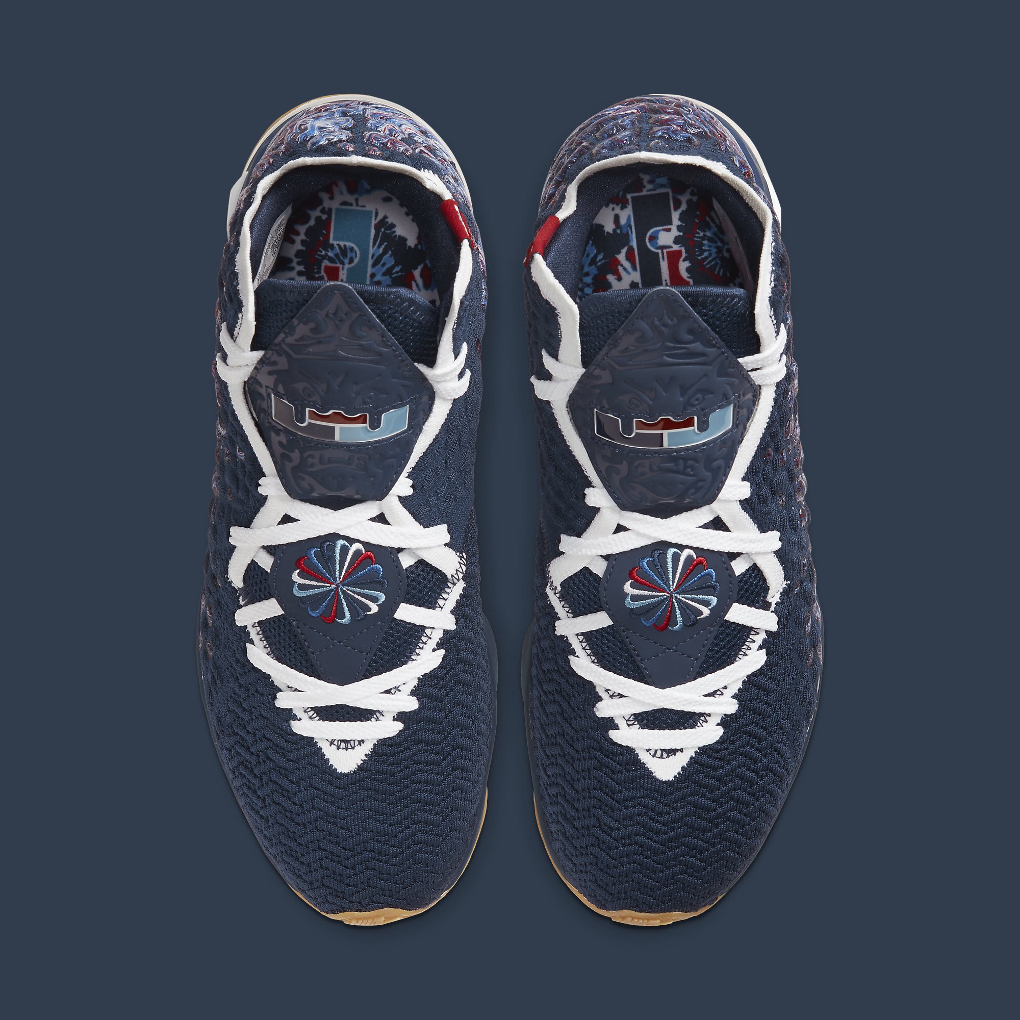 nike lebron 17 navy blue