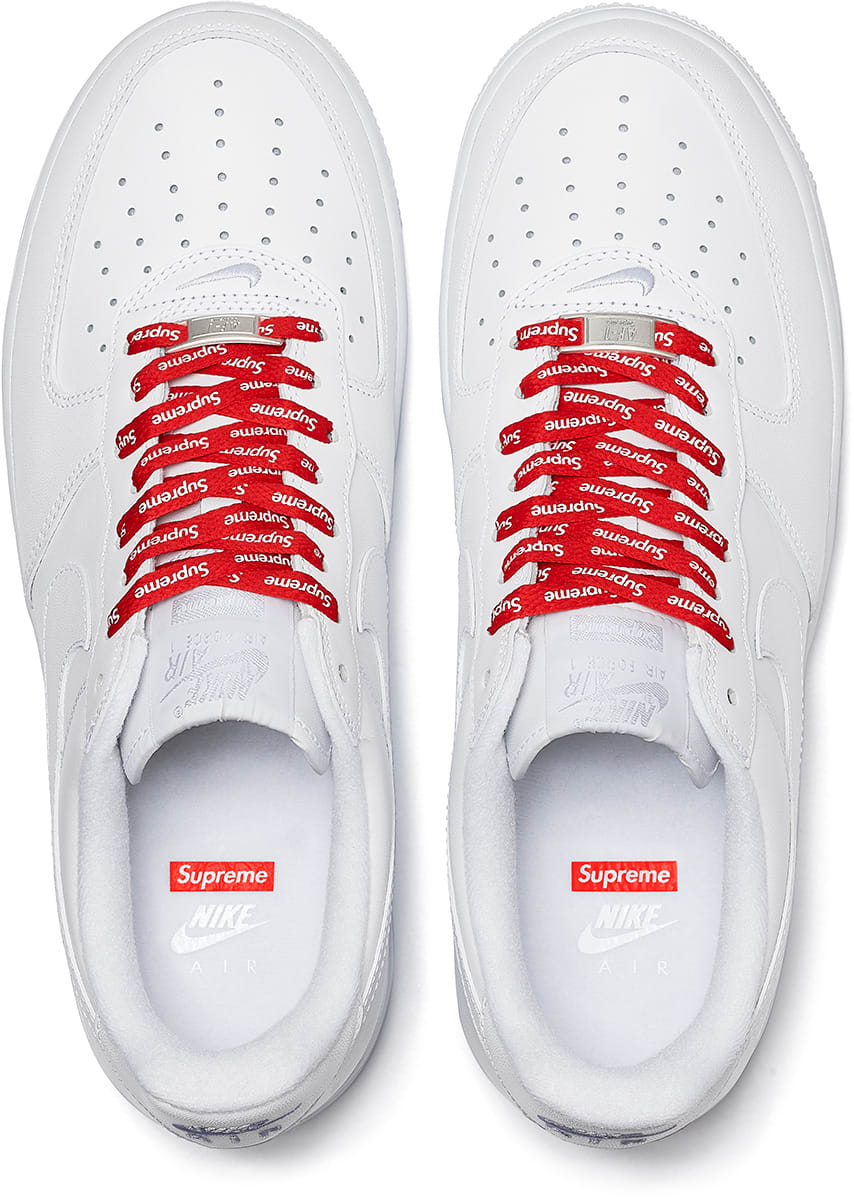 Supreme x Nike Air Force 1 Low Coming Soon: Official Photos Revealed