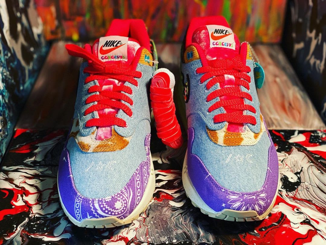 Concepts Nike Air Max 1 Bandana Release Date Front