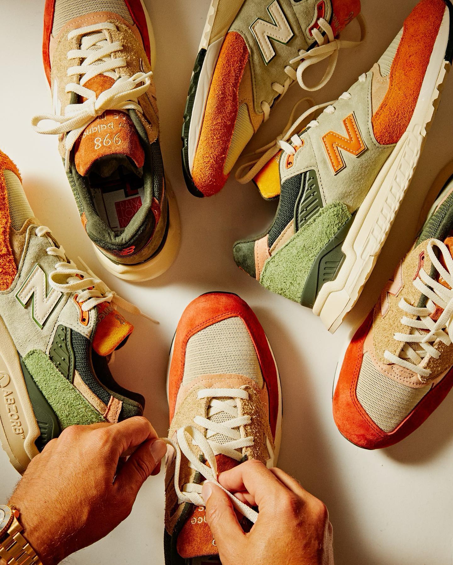 new balance x kith ronnie fieg collab