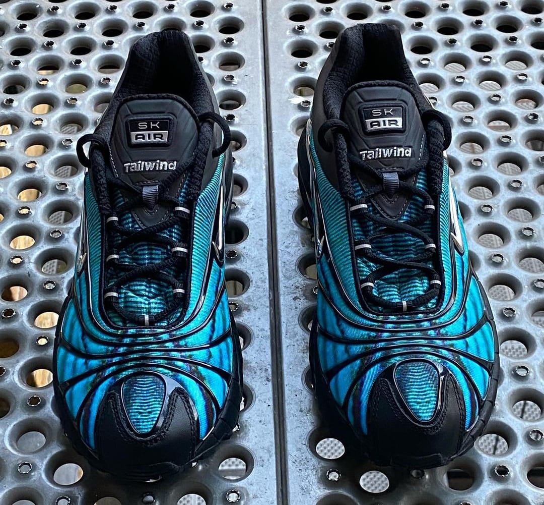Skepta x Nike Air Tailwind V 'Blue' (Front)