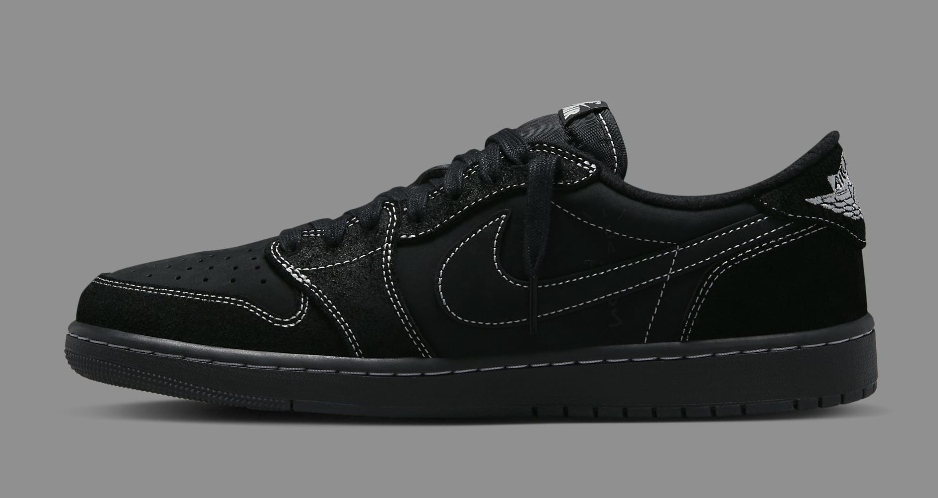 Travis Scott x Air Jordan 1 Low 'Black/Phantom' Release Date