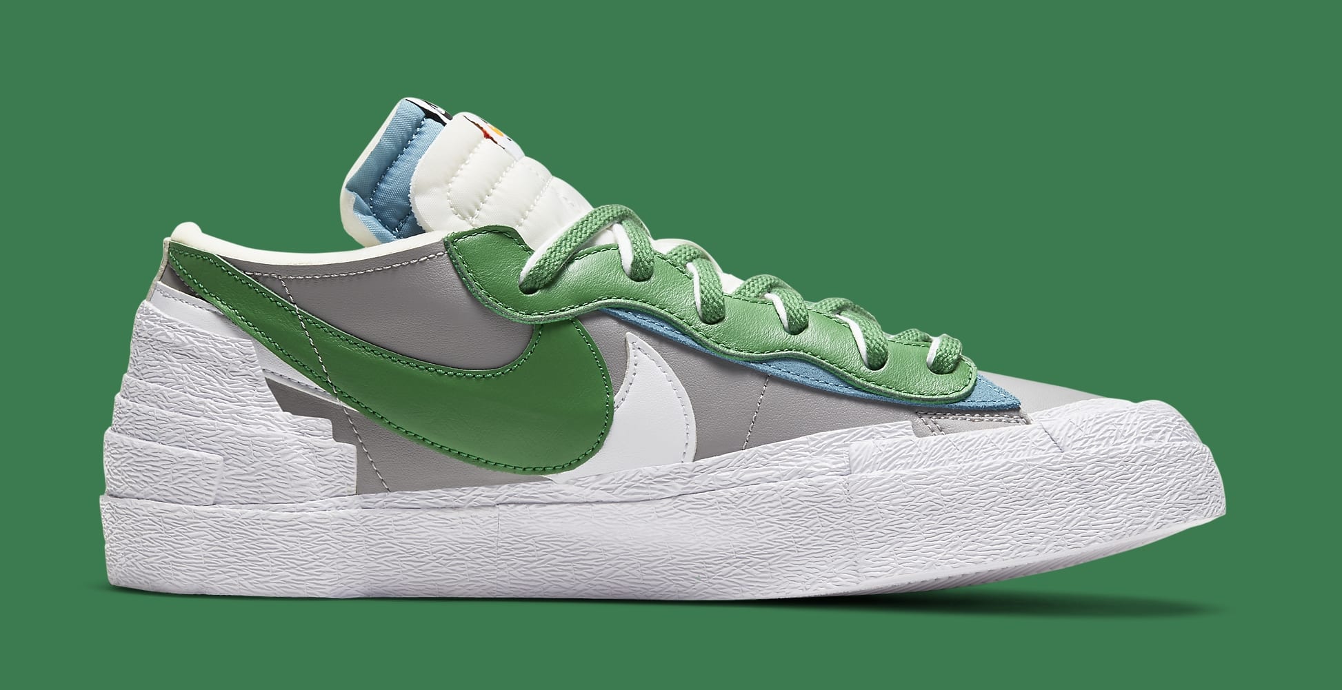 Sacai x Nike Blazer Low 'Iron Grey' 'British Tan' Release Date