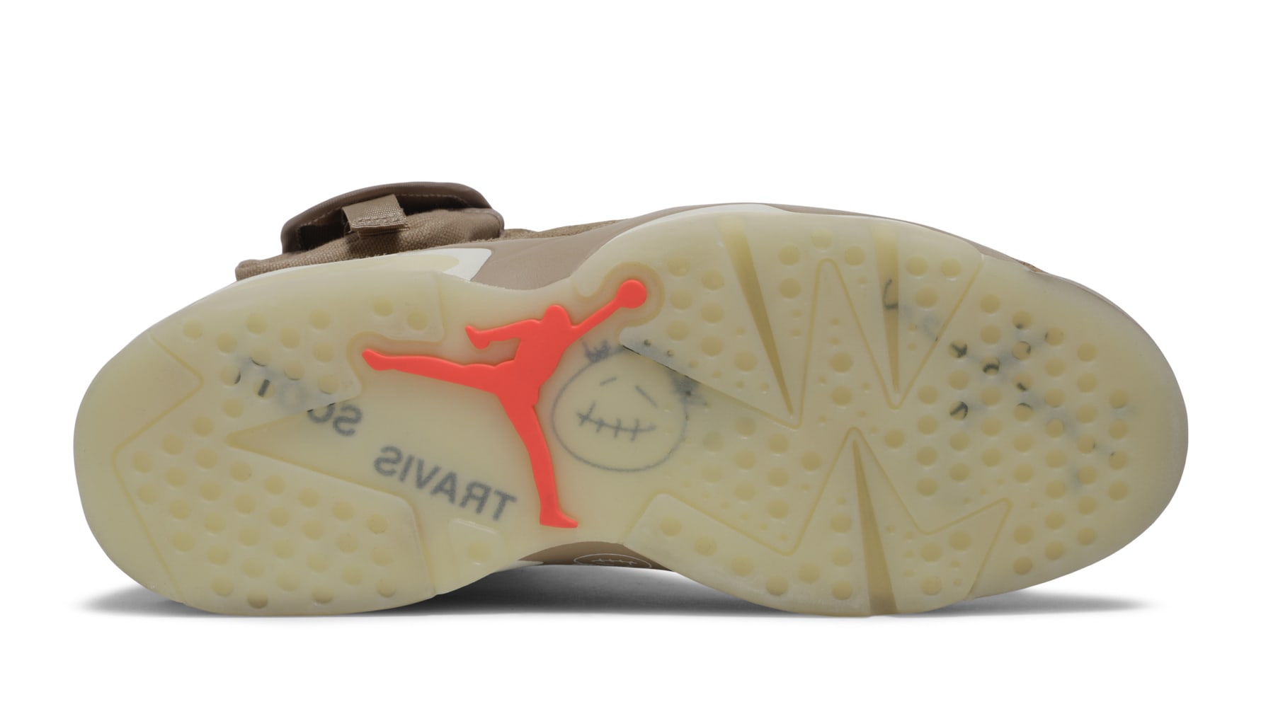 Travis Scott x Air Jordan 6 VI British Khaki Data de lançamento DH0690-200 Sole