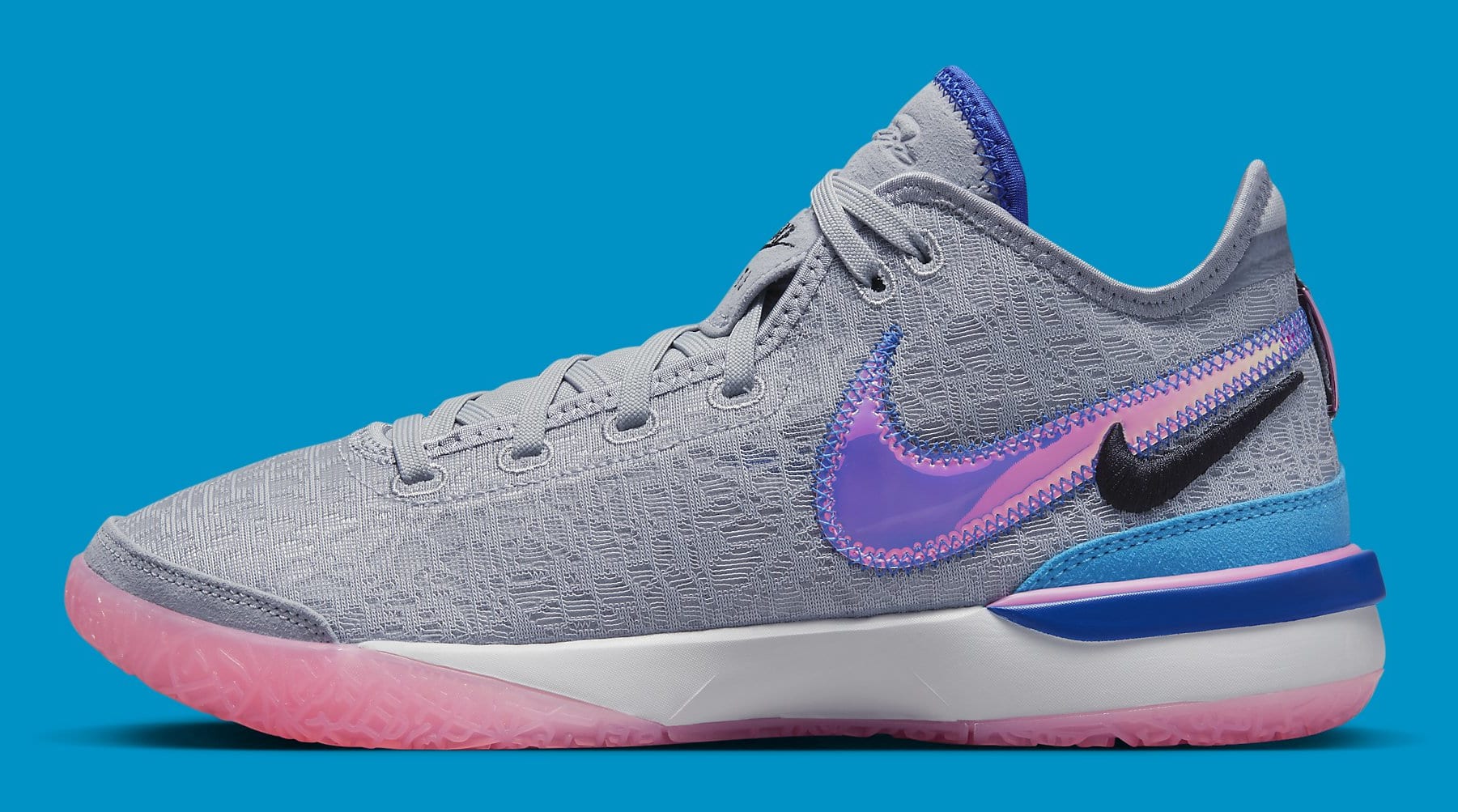 Nike LeBron NXXT Gen 1984 Wolf Grey DR8784002 Release Date Sole