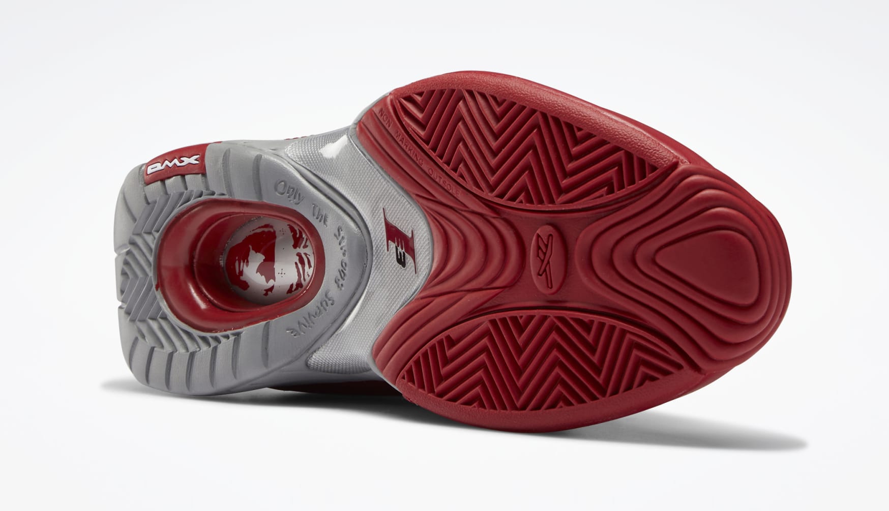 Reebok Question 4 'White/Red' FY9690 Outsole