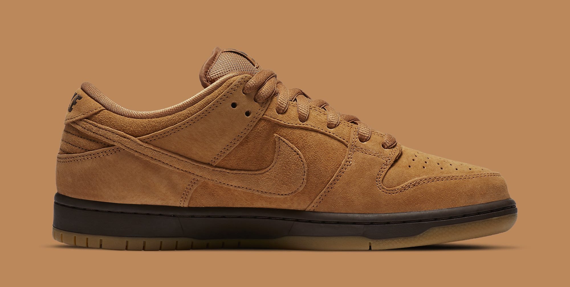 Nike SB Dunk Low 'Wheat Mocha' BQ6817-204 Medial