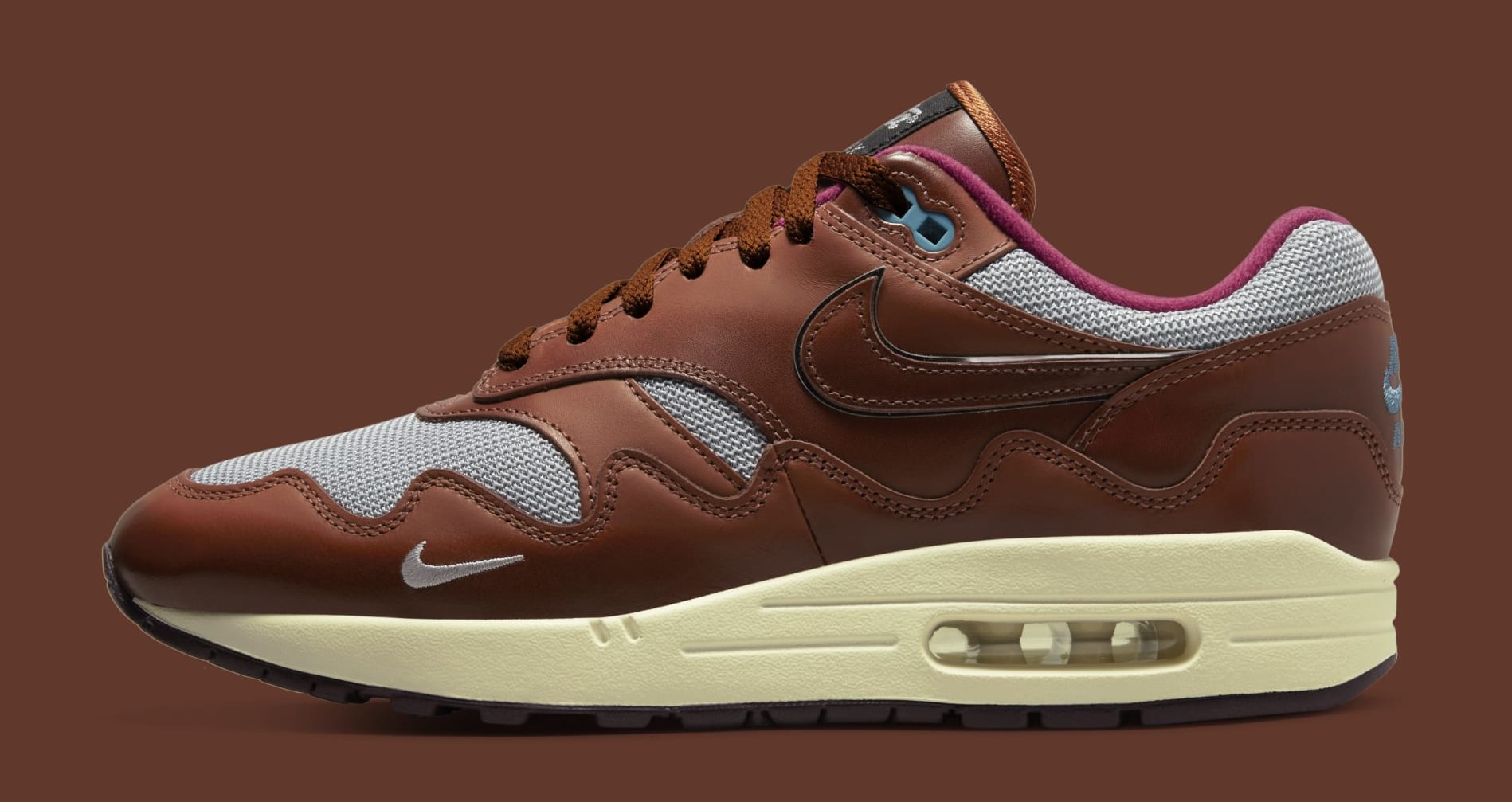 Patta x Nike Air Max 1 'Brown' DO9549 200 Lateral
