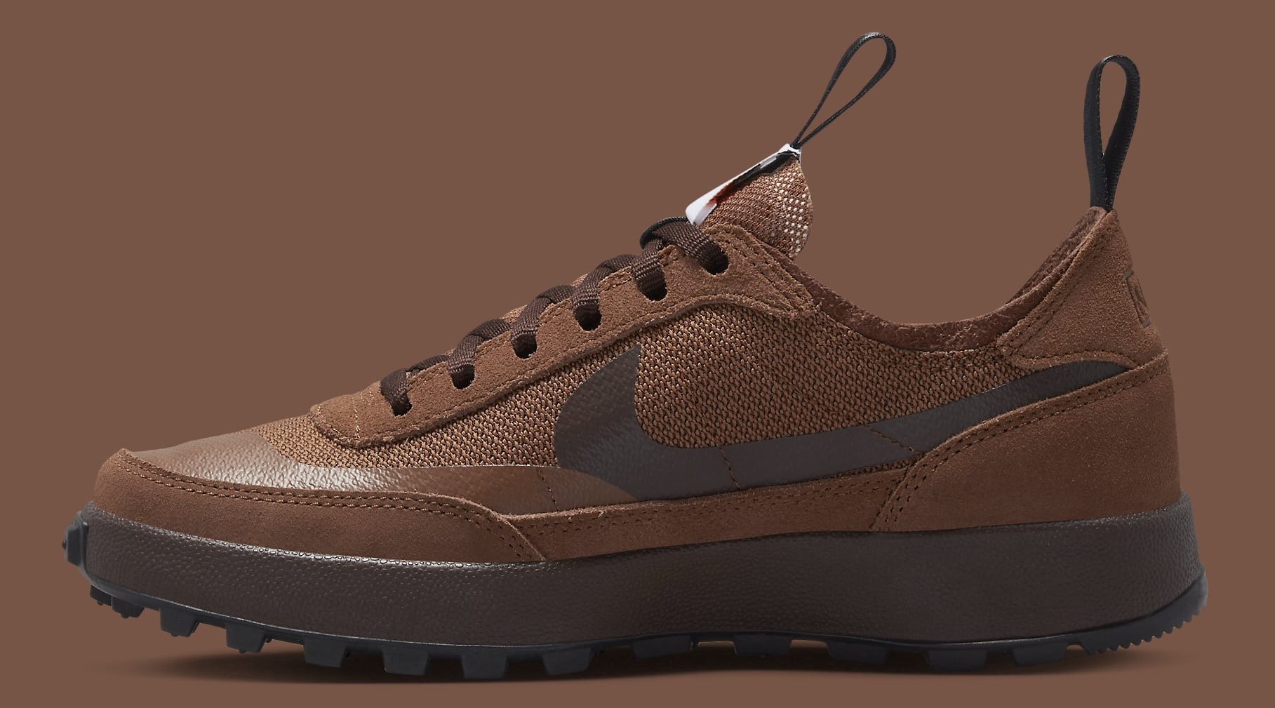 Tom Sachs x Nike General Purpose Shoe Brown Black Release Date DA6672