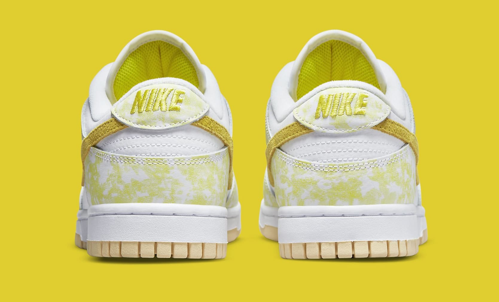 nike dunk low og w yellow strike