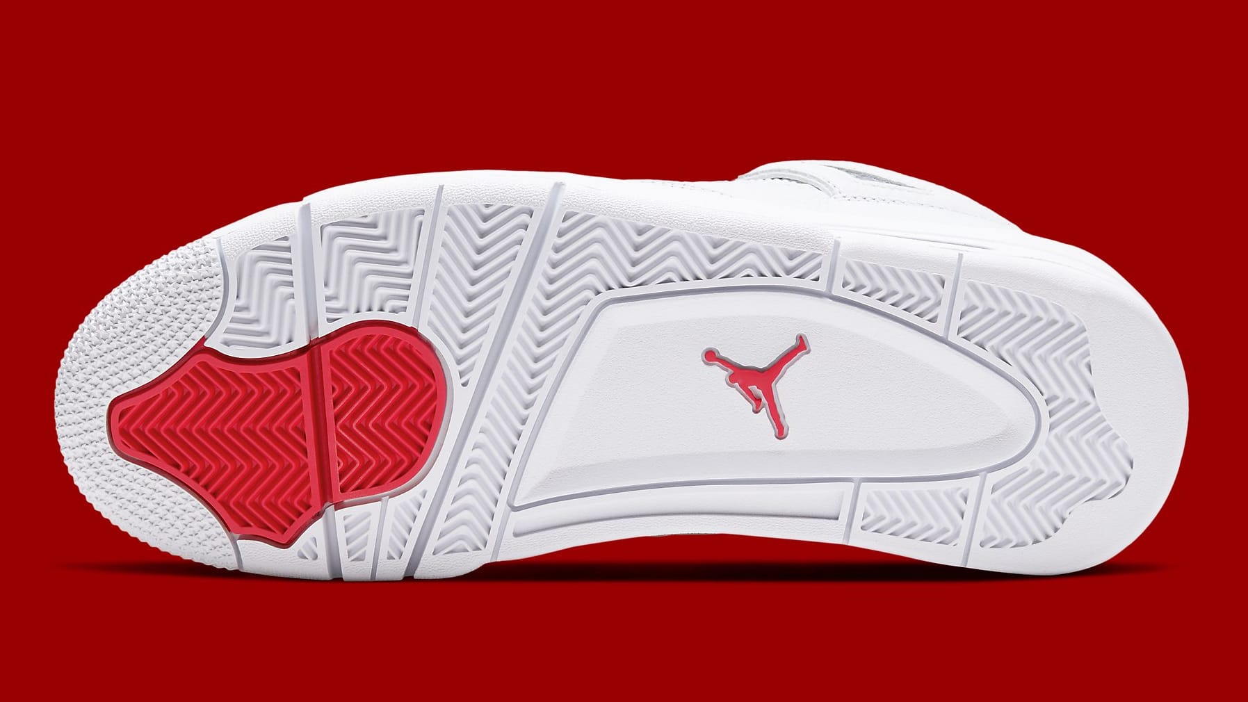 white jordans red bottoms