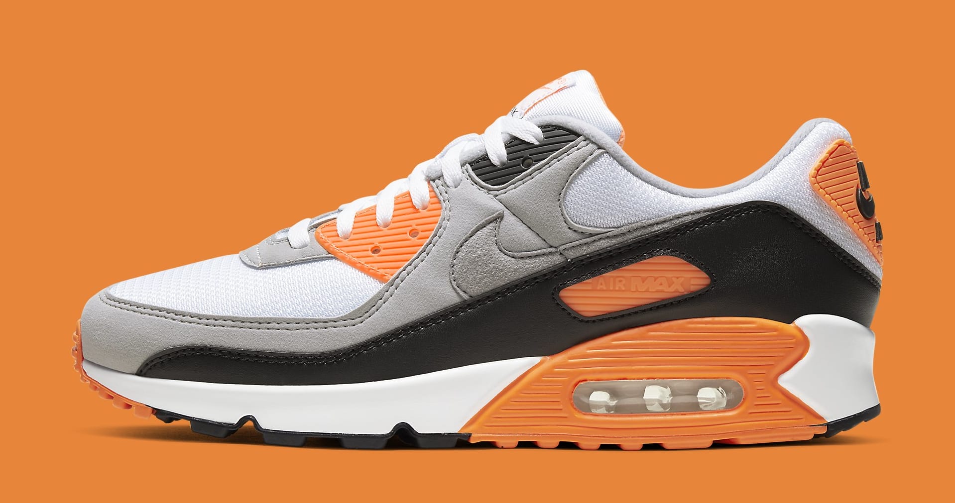 orange grey nike air max