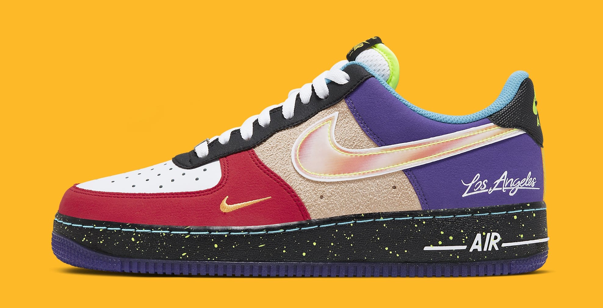 nike air force 1 la lakers