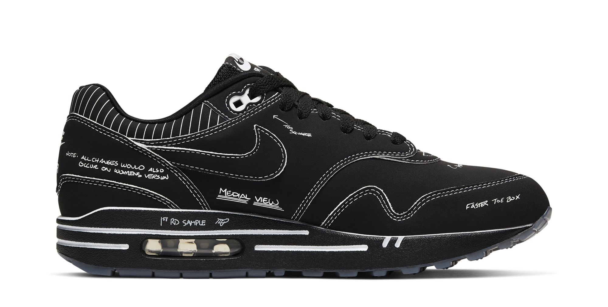 Nike Air Max 1 &quot;Black Schematic&quot; Coming Soon: Official s