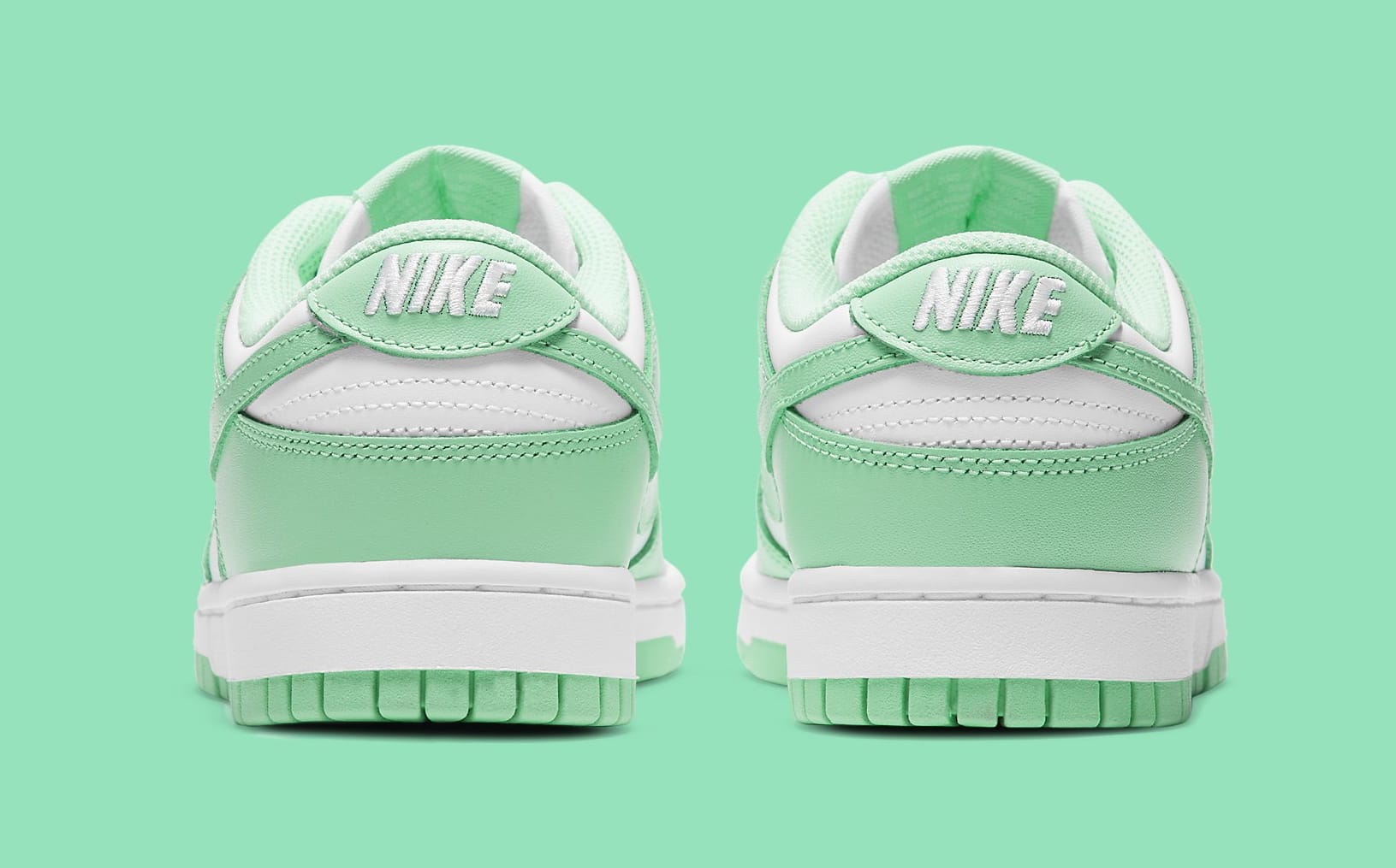 Nike Dunk Low Women's 'Green Glow' DD1503-105 Heel