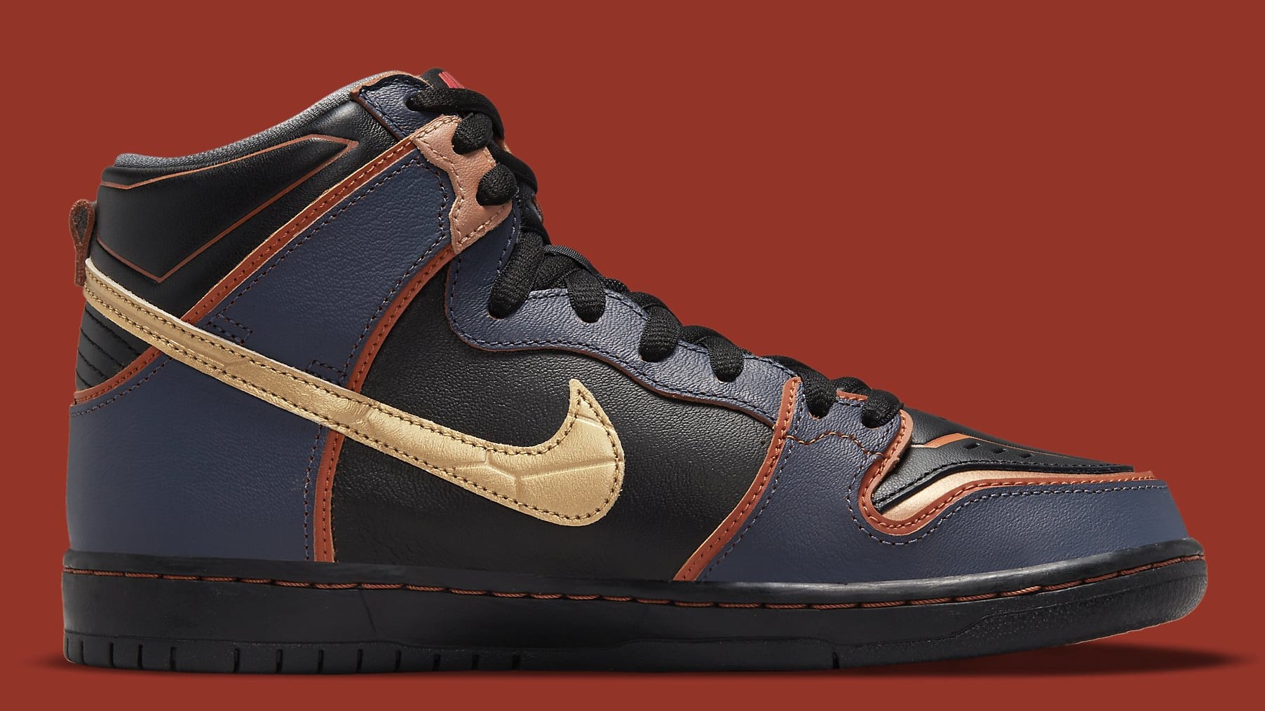 Nike SB Dunk High Gundam Black Release Date DJ7717-400 Medial