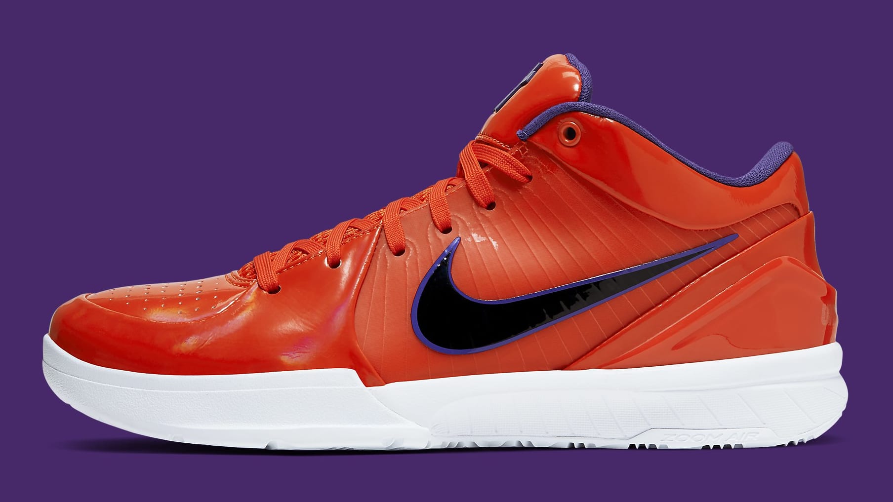 kobe 4 undefeated orange