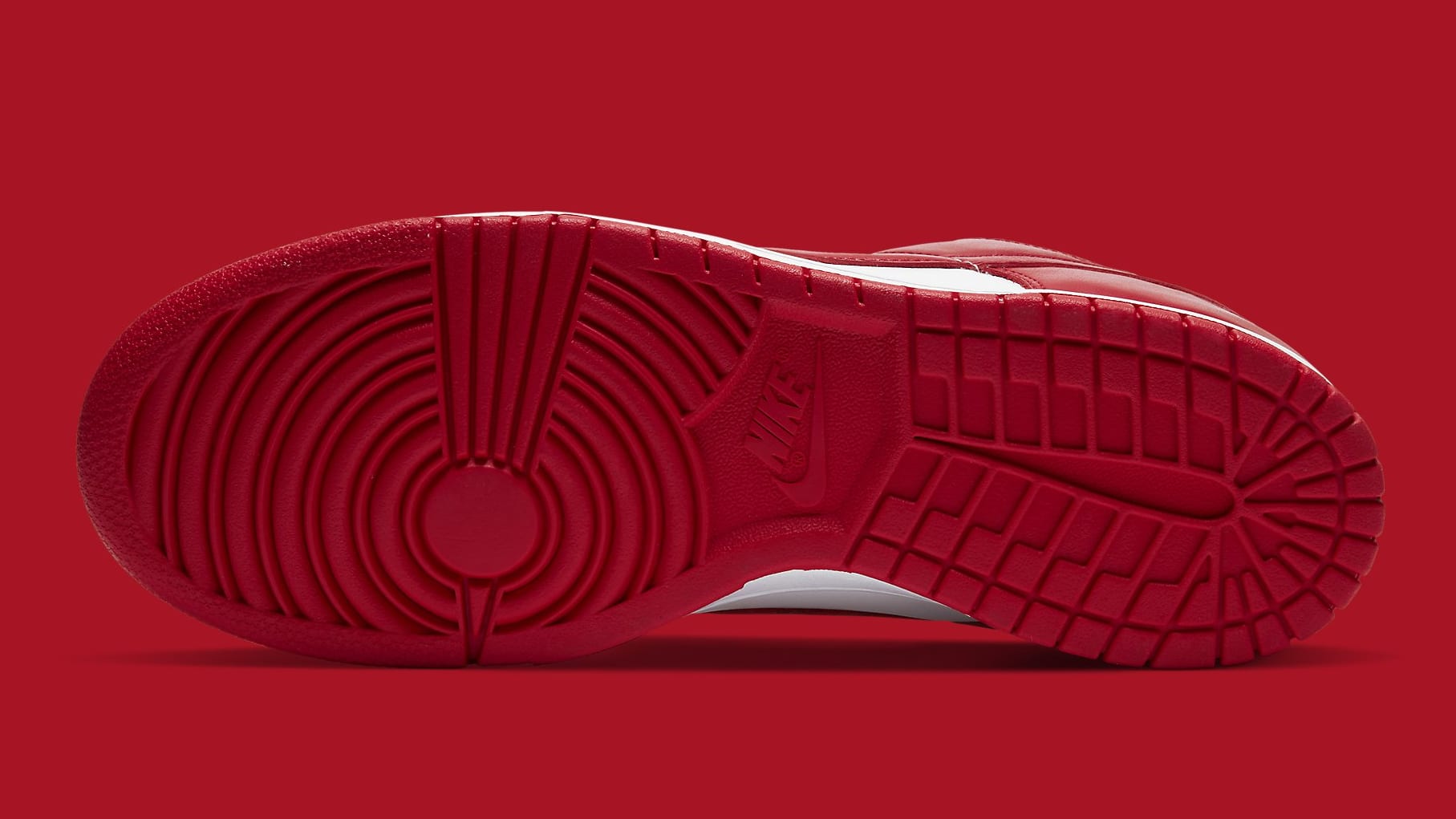 Nike Dunk Low University Red Release Date CU1727-100 Sole