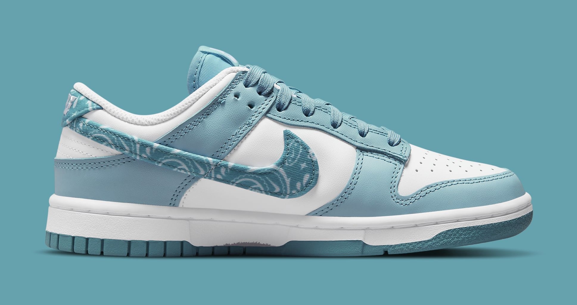 Nike Dunk Low 'Paisley Teal' DH4401 101 Medial