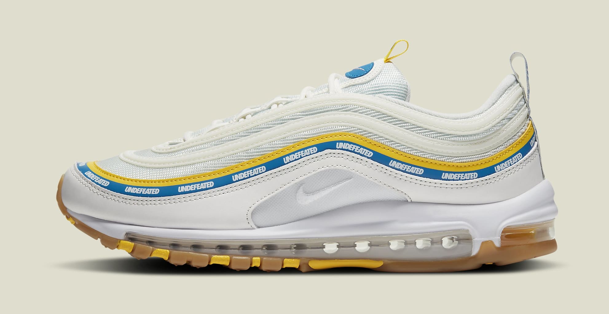 Undefeated x Nike Air Max 97 'Sail' DC4830-100 Lateral