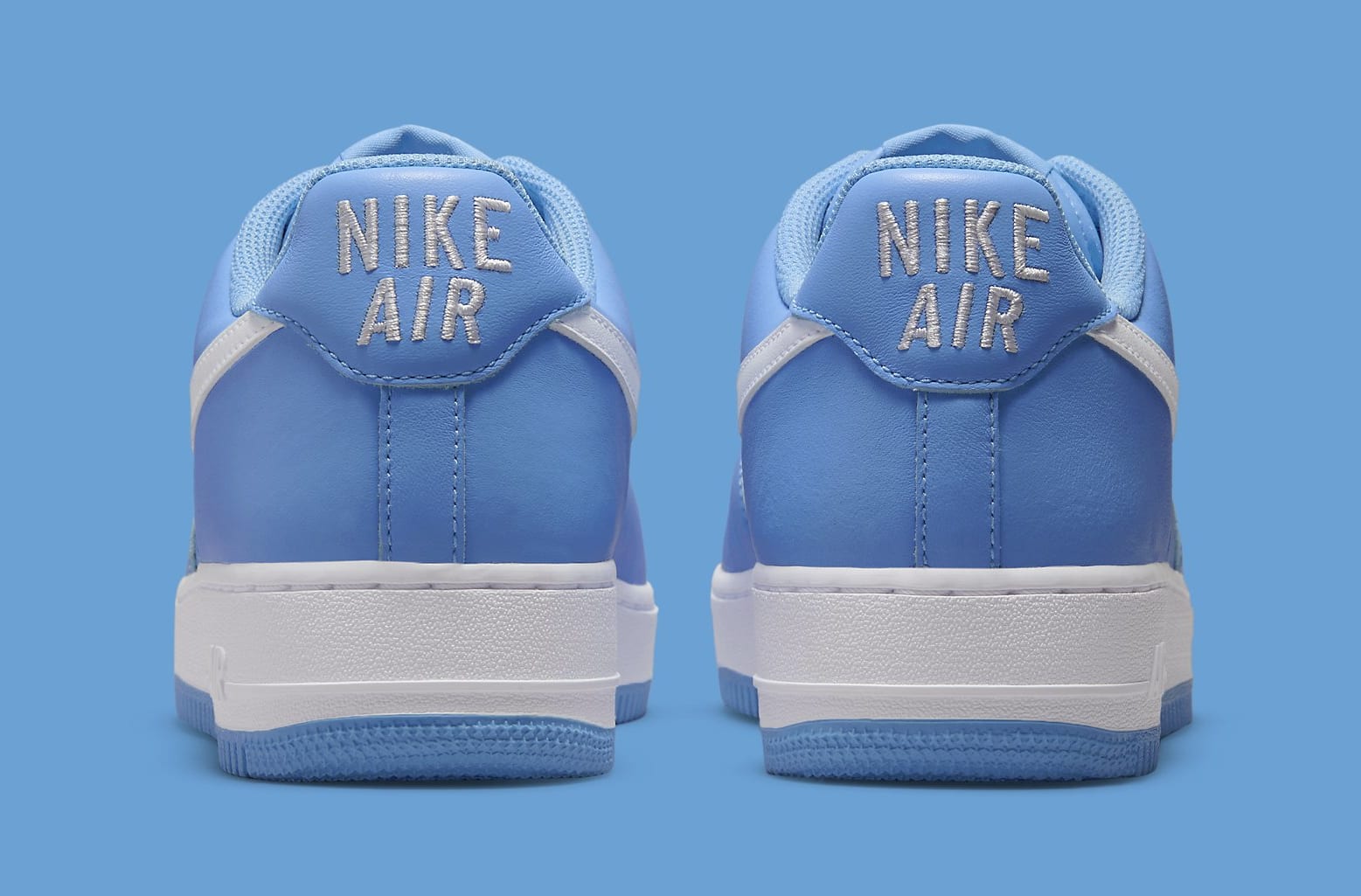 Nike Air Force 1 Low University Blue 'Color of the Month' DM0576 400 Heel
