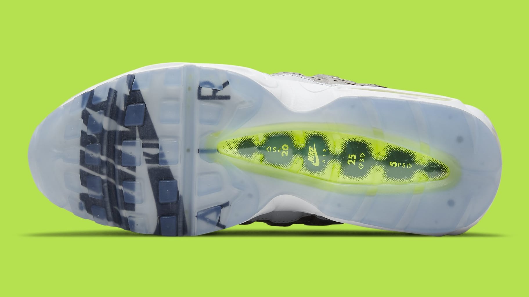 Kim Jones x Nike Air Max 95 Volt Release Date DD1871-002 Sole