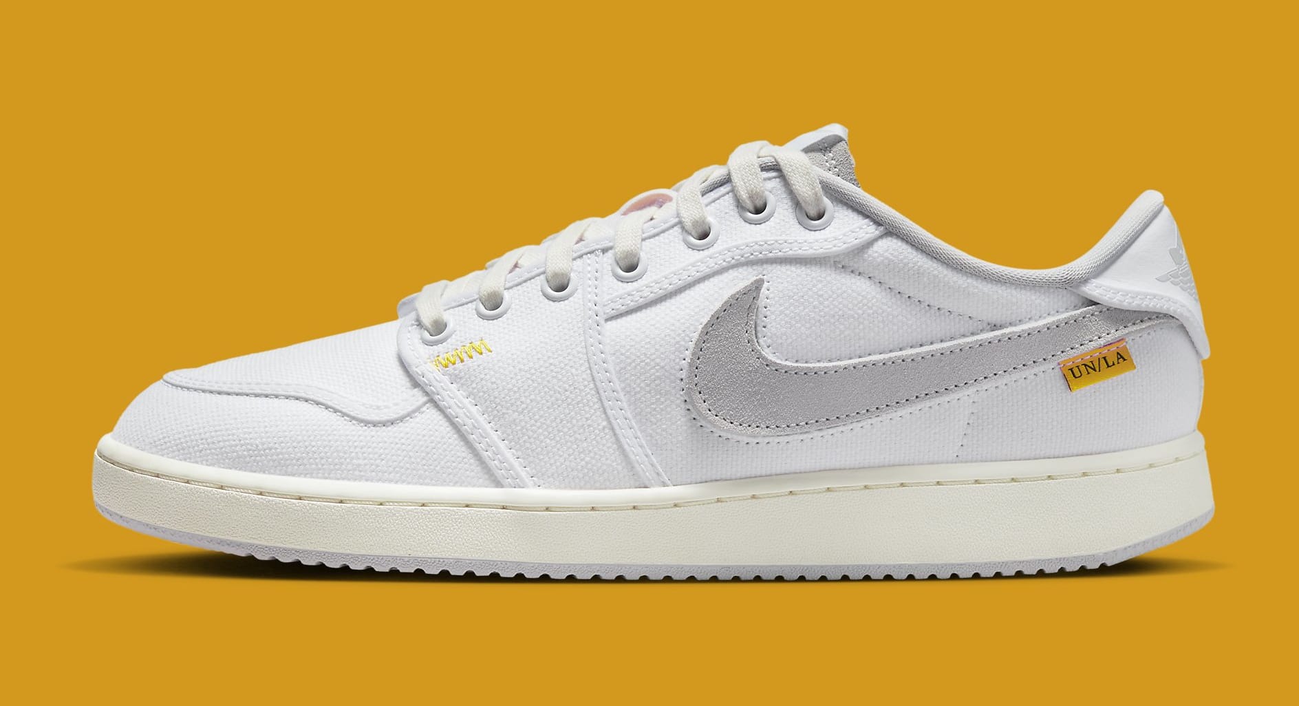 The Union LA x Air Jordan 1 KO Low features interchangeable