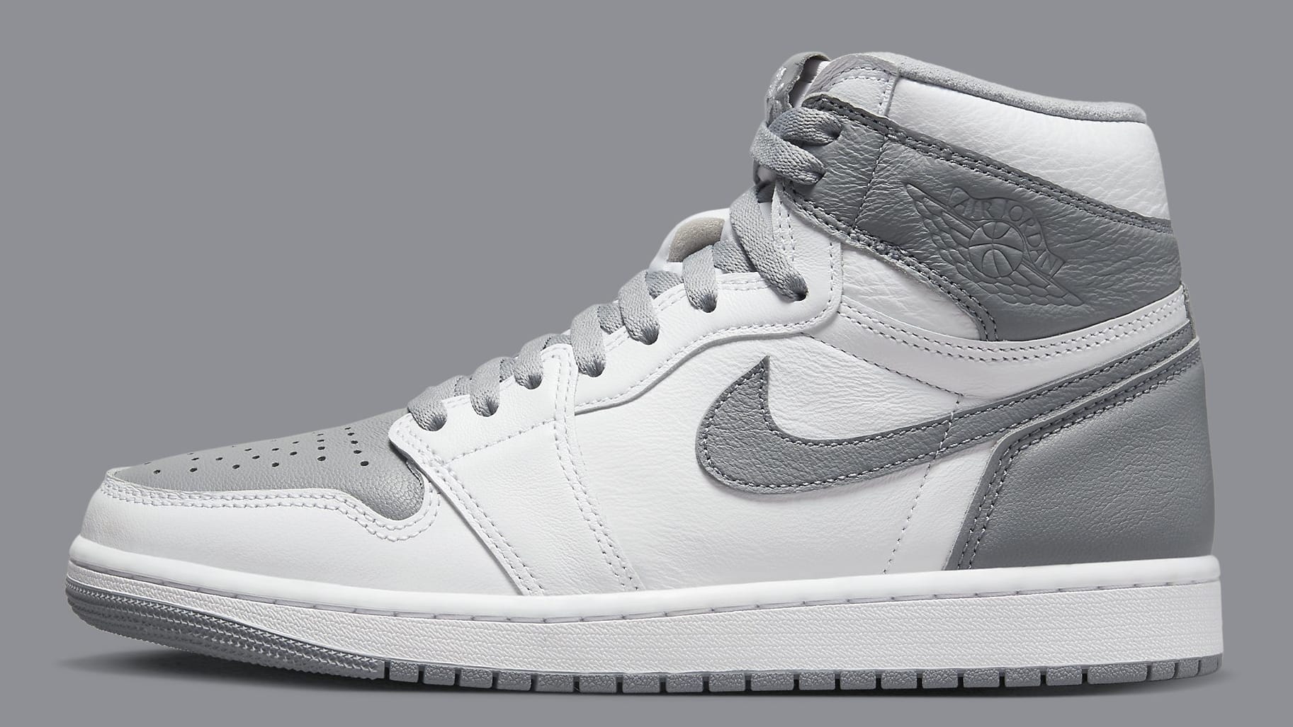 air jordan 1 high grey and white