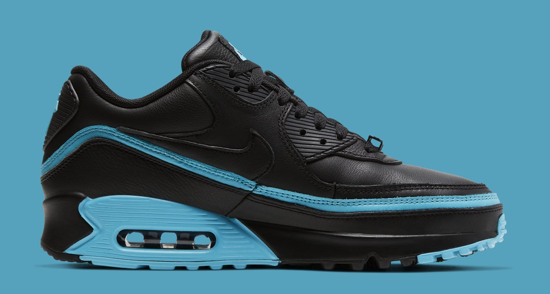 air max 90 undefeated black blue fury