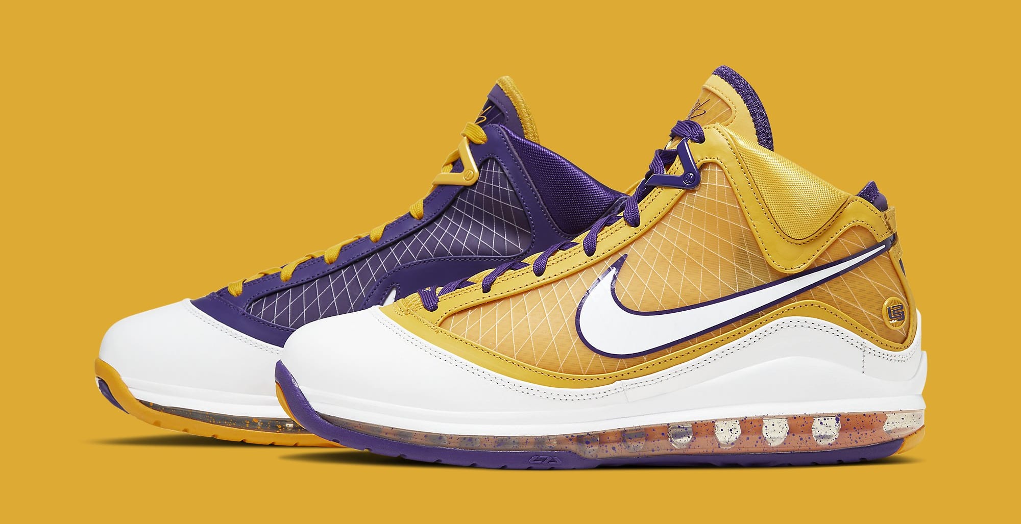 nike lebron 7 qs lakers