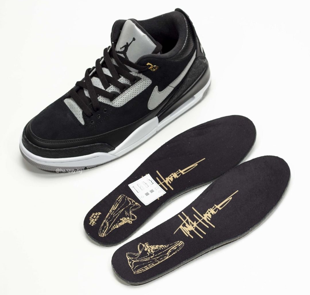 jordan 3 black gold