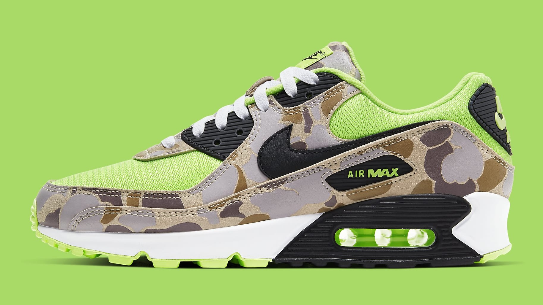 green camouflage nike air max