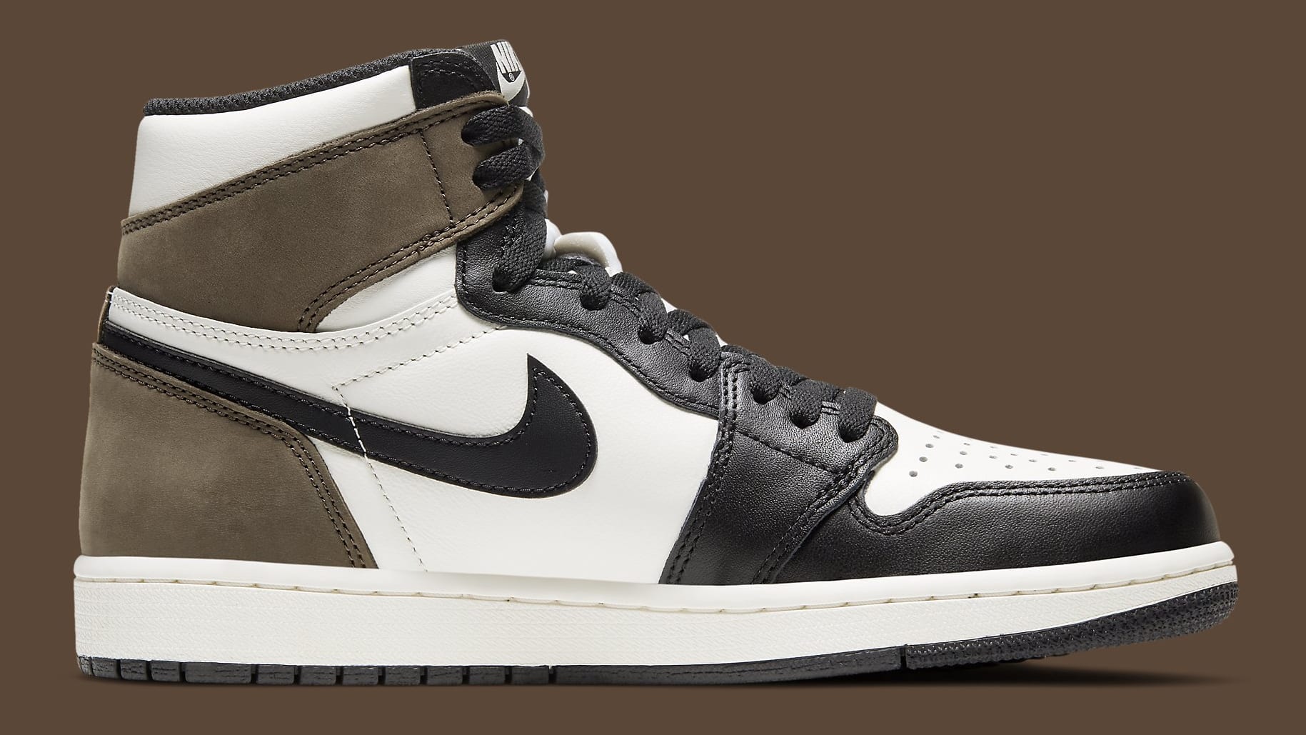 jordan 1 white and brown