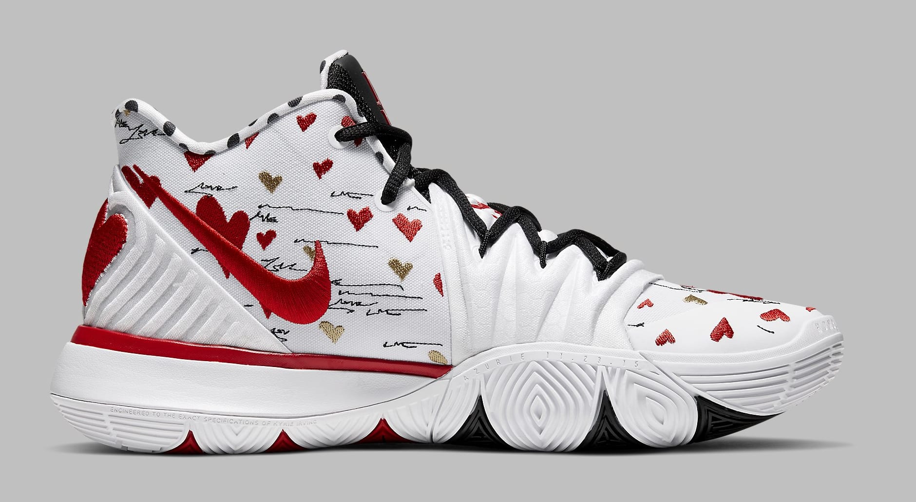 kyrie irving heart shoes