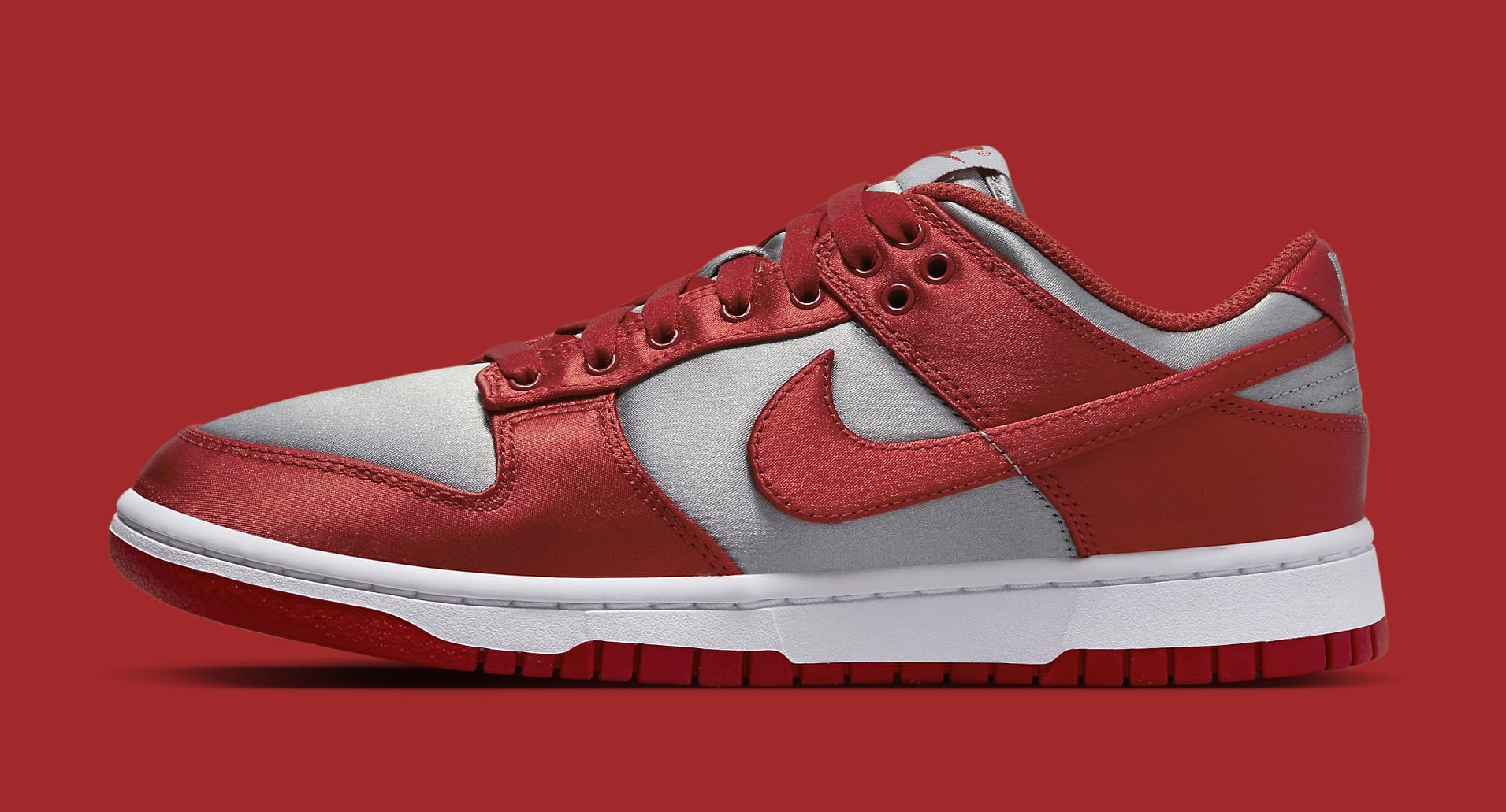 Nike Dunk Low Satin Women's 'UNLV' DX5931 001 Lateral