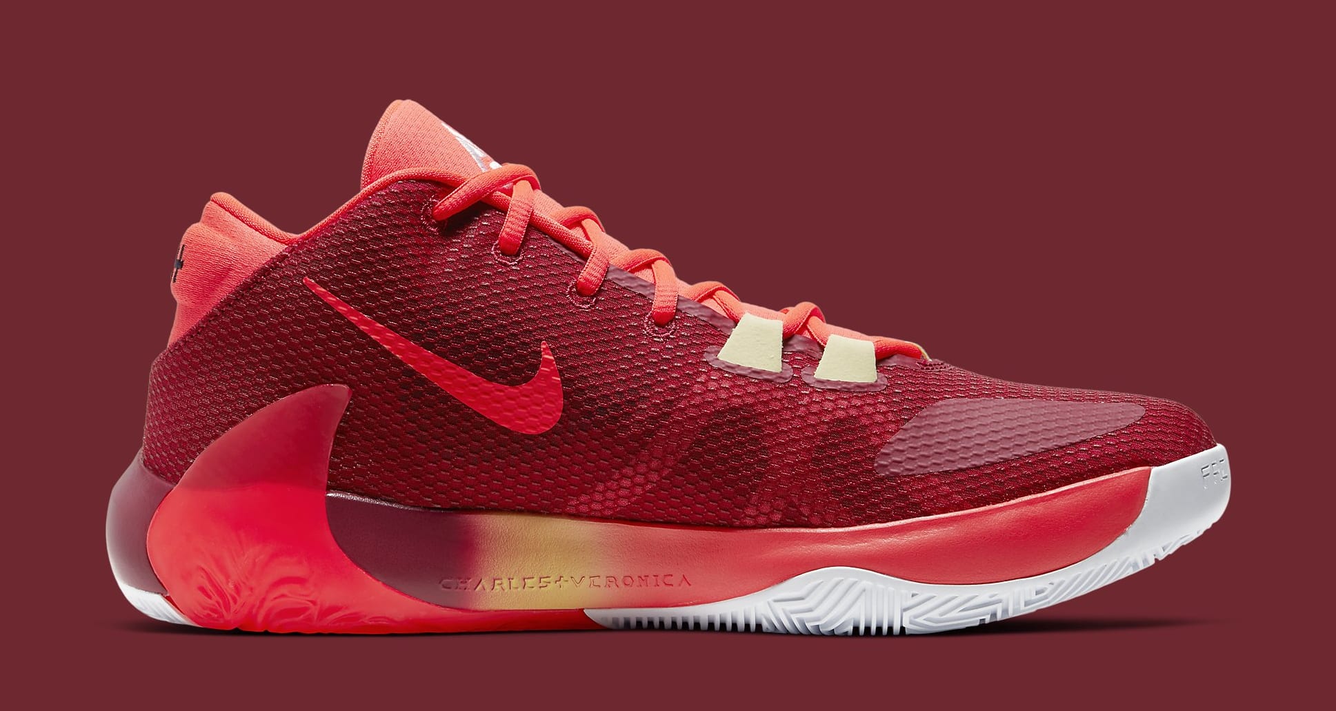 giannis antetokounmpo shoes red