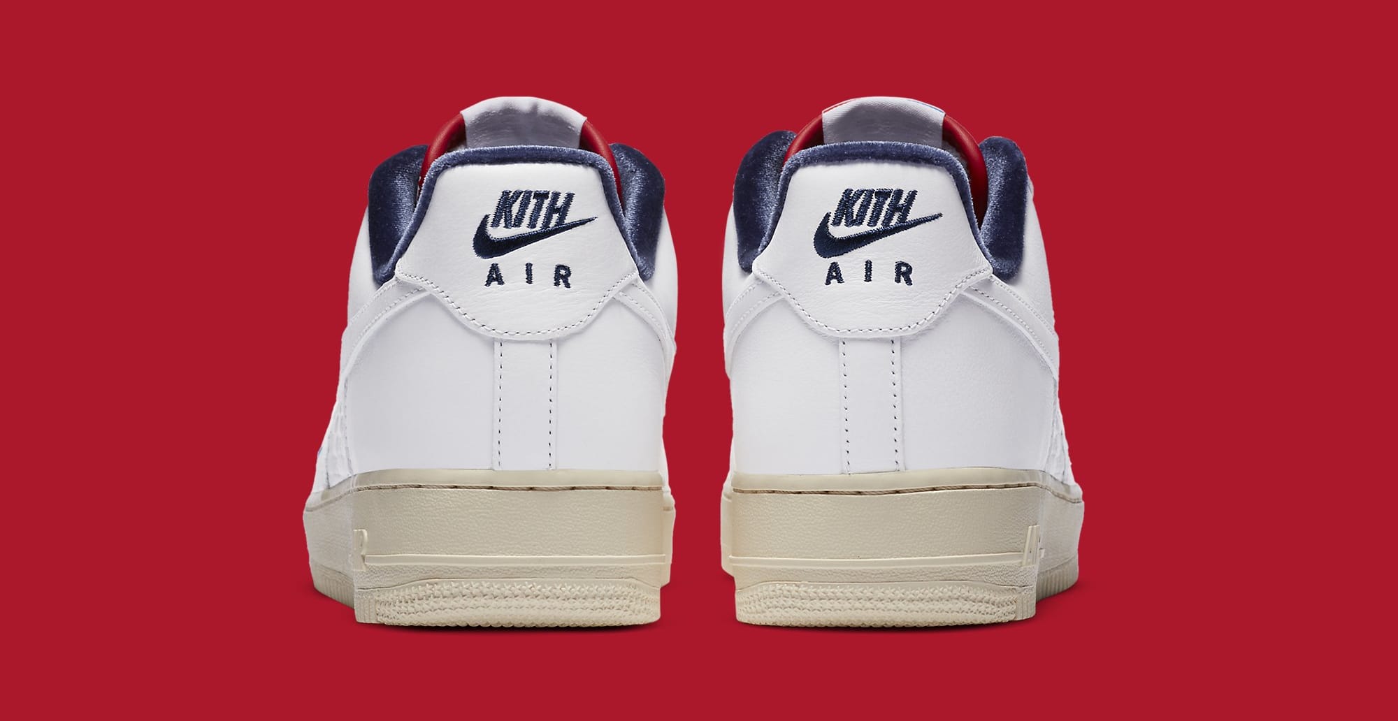 Kith x Nike Air Force 1 Low CZ7927-100 Heel