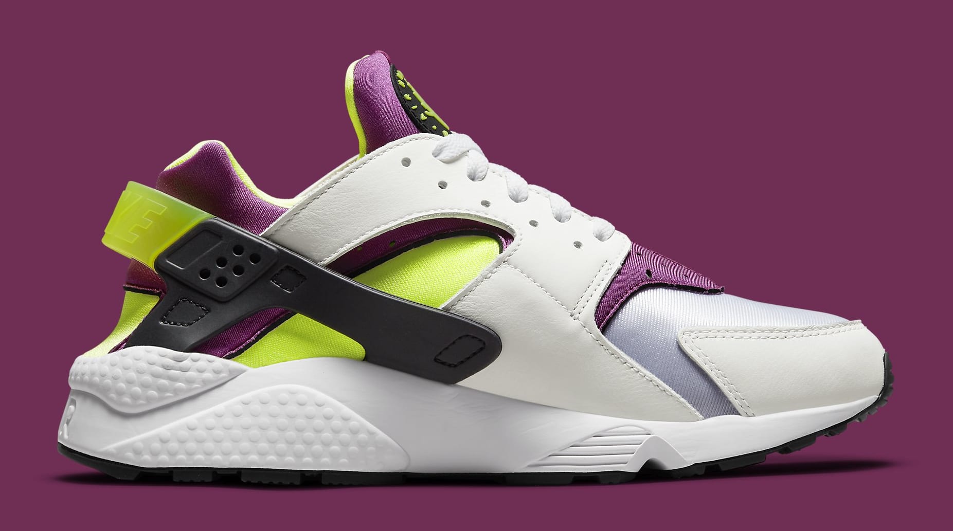 yellow and purple huaraches