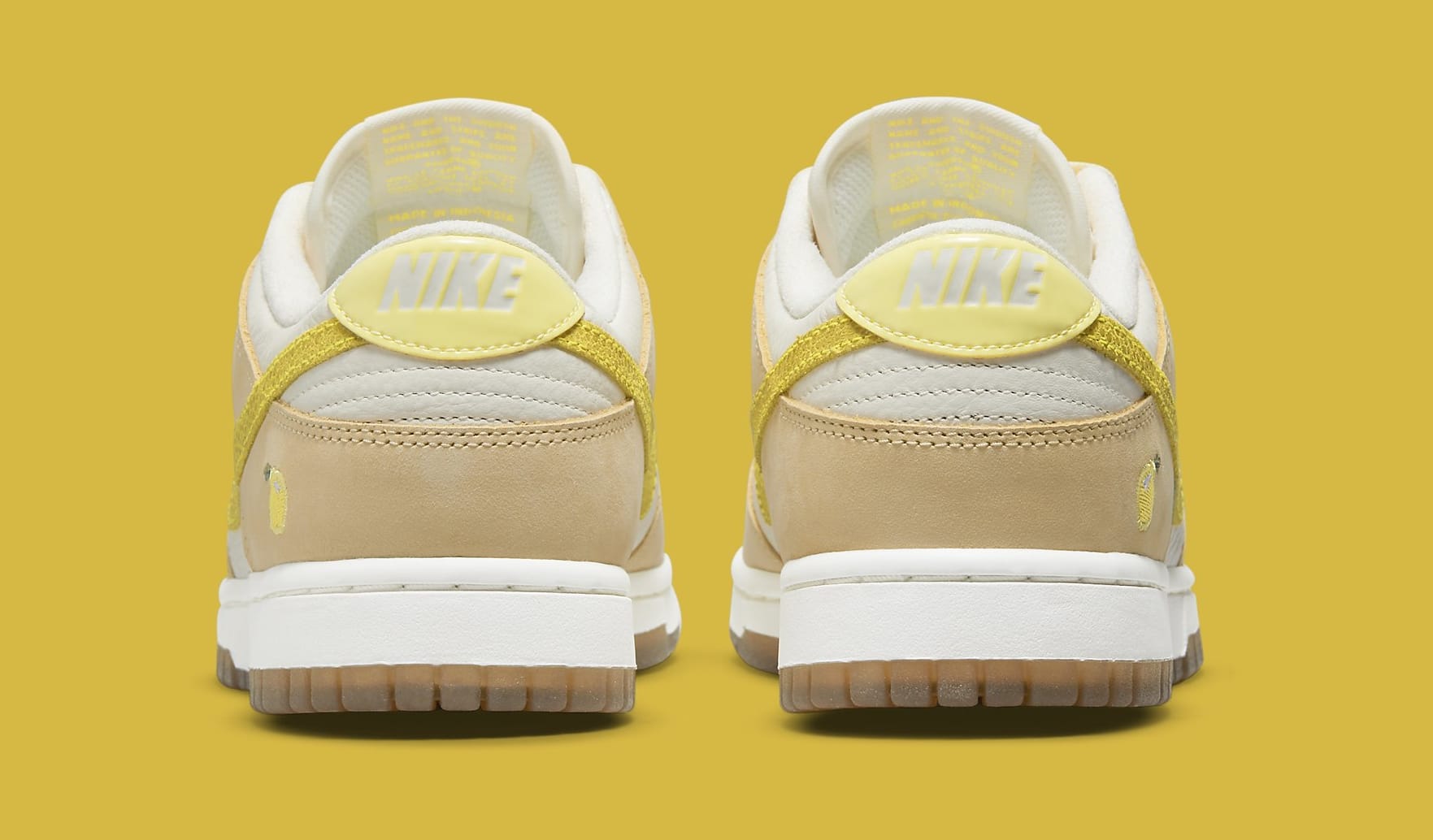 lemon nike shoes