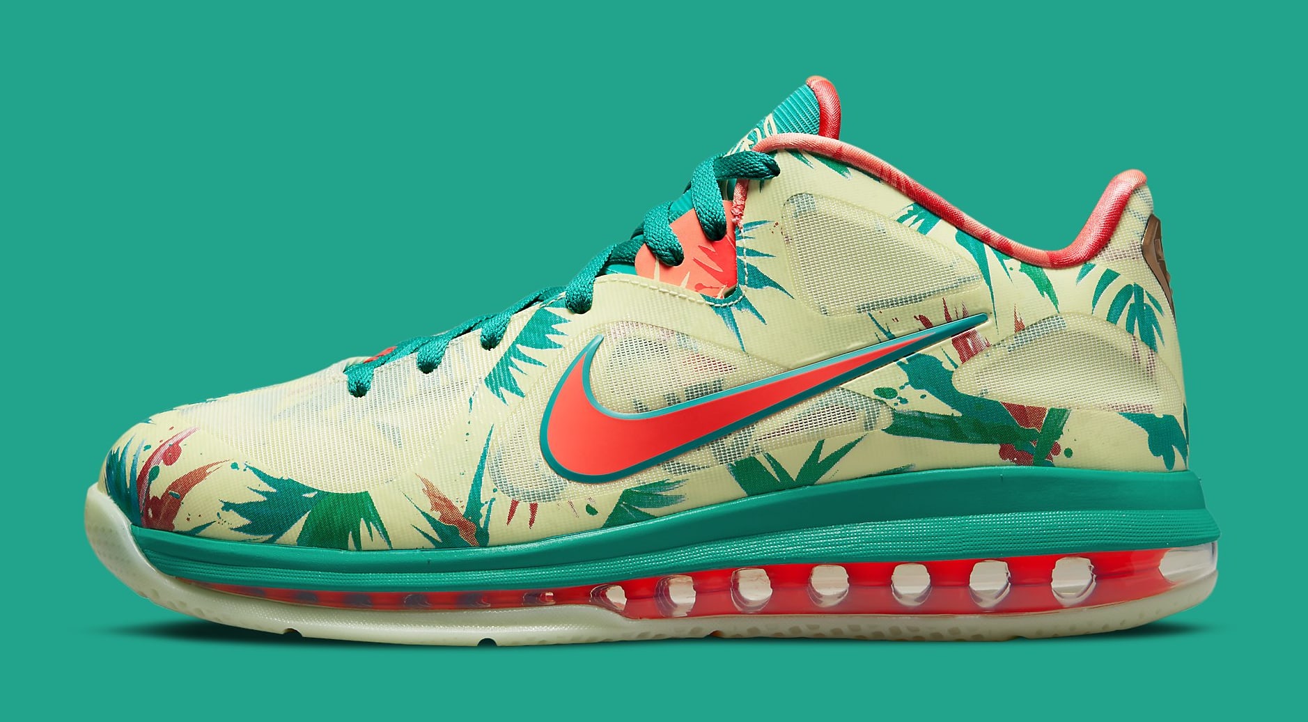 Nike LeBron 9 Low 'LeBronold Palmer' 2022 DO9355-300 Lateral