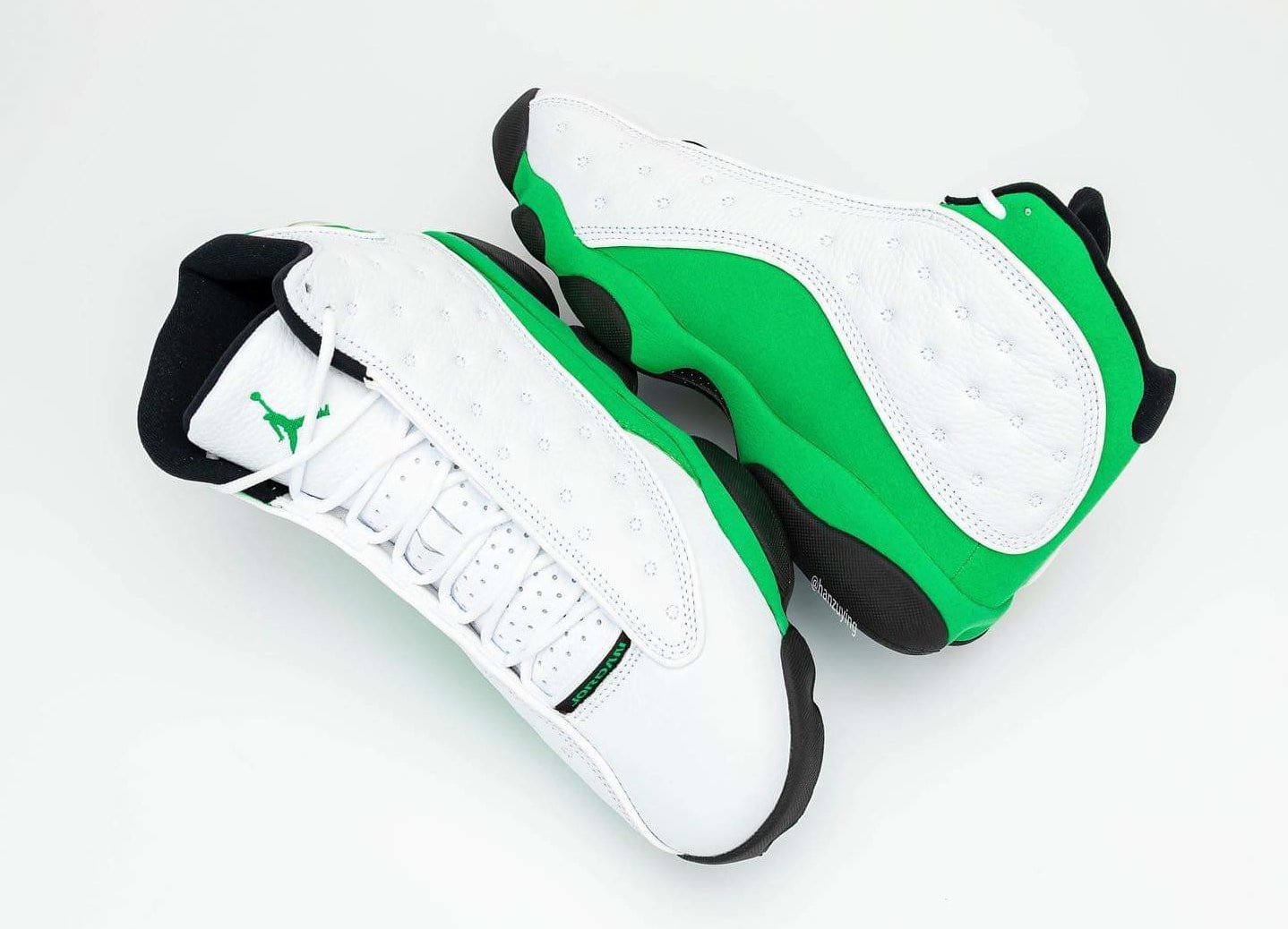 jordan 13 pine green