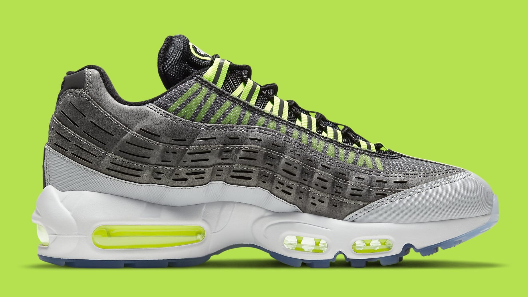 オックスフォードブルー KIM JONES × NIKE AIR MAX 95 BLACK/VOLT