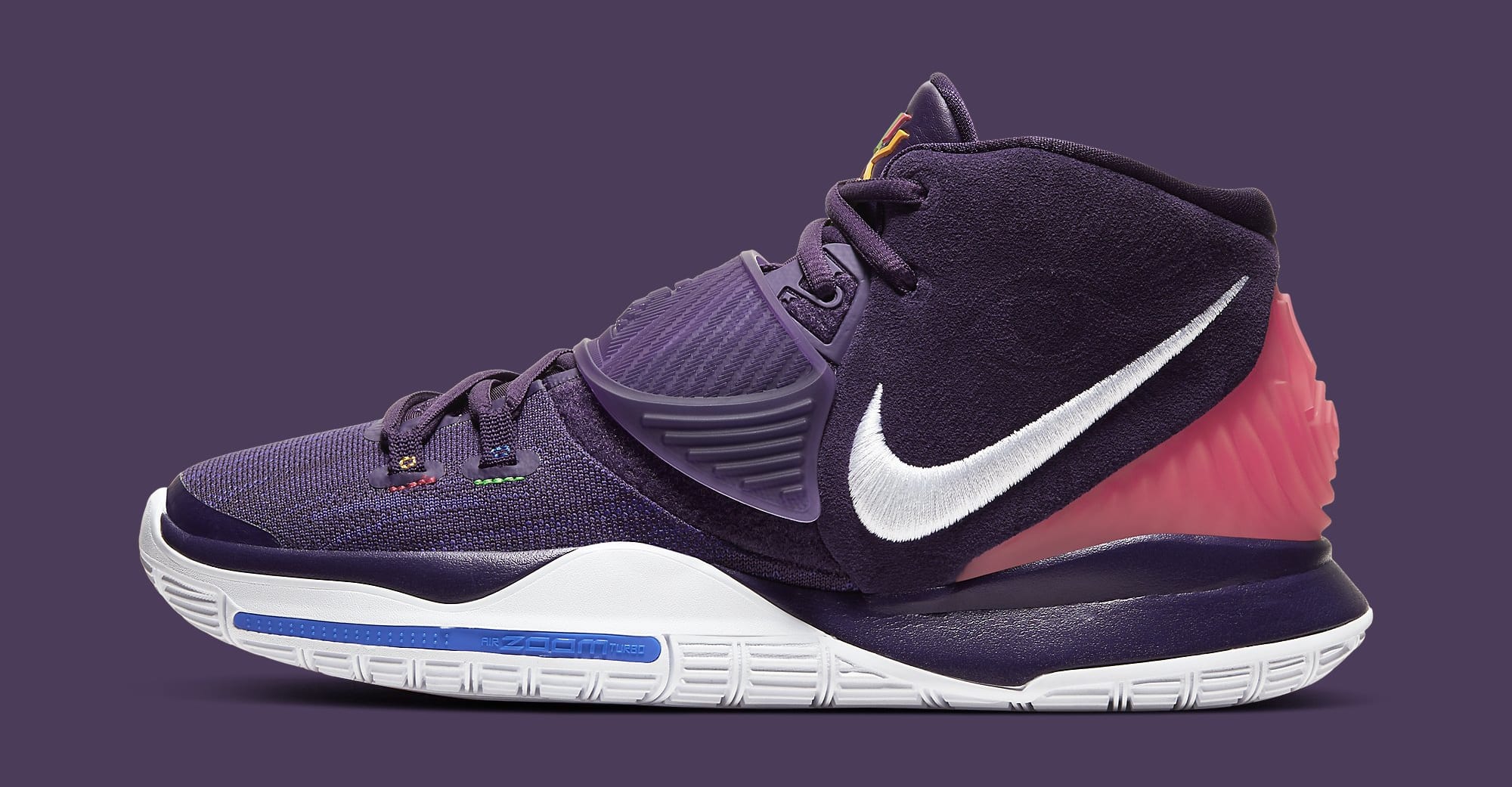 purple kyrie shoes