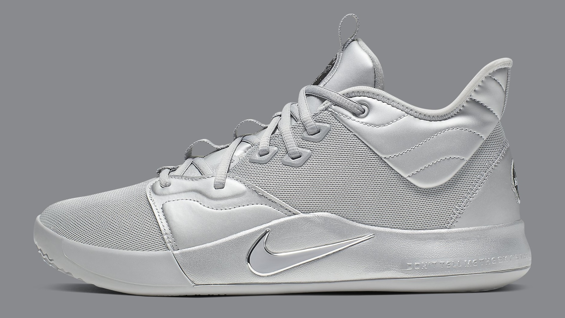 nike nasa shoes silver