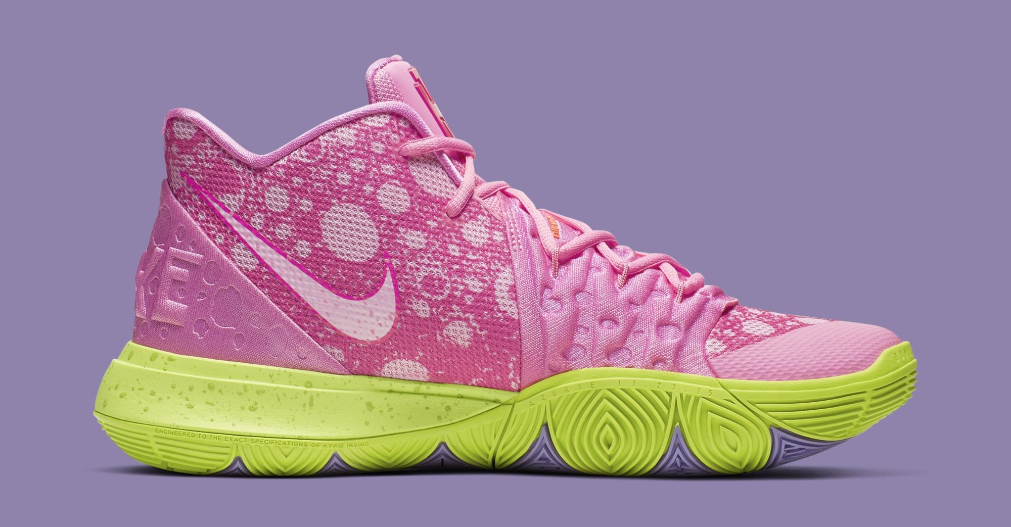 youth kyrie spongebob shoes