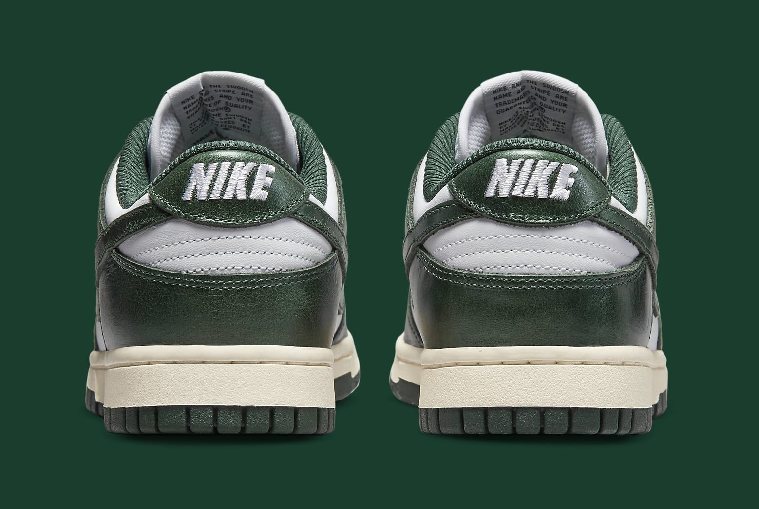 Nike Dunk Low 'Vintage Green' DQ8580 100 zapatos de mujer con tacón