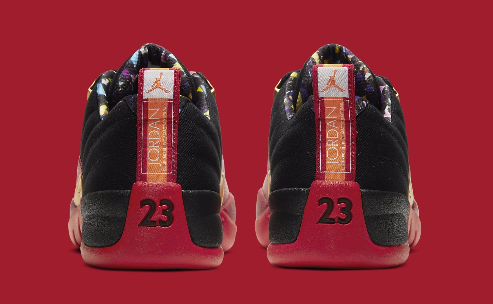Air Jordan 12 Retro Low 'Super Bowl' DC1059-001 Heel