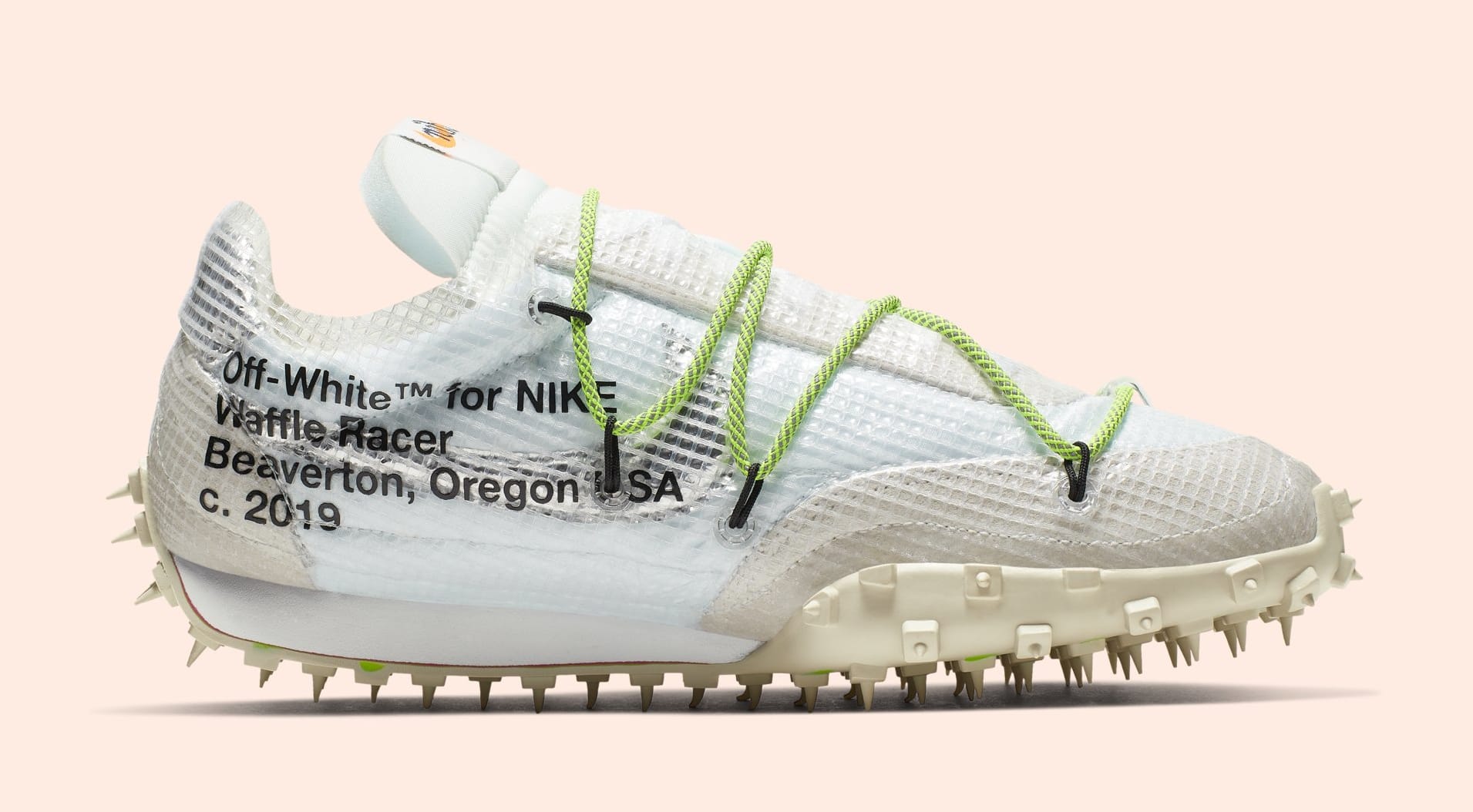 off white nike waffle