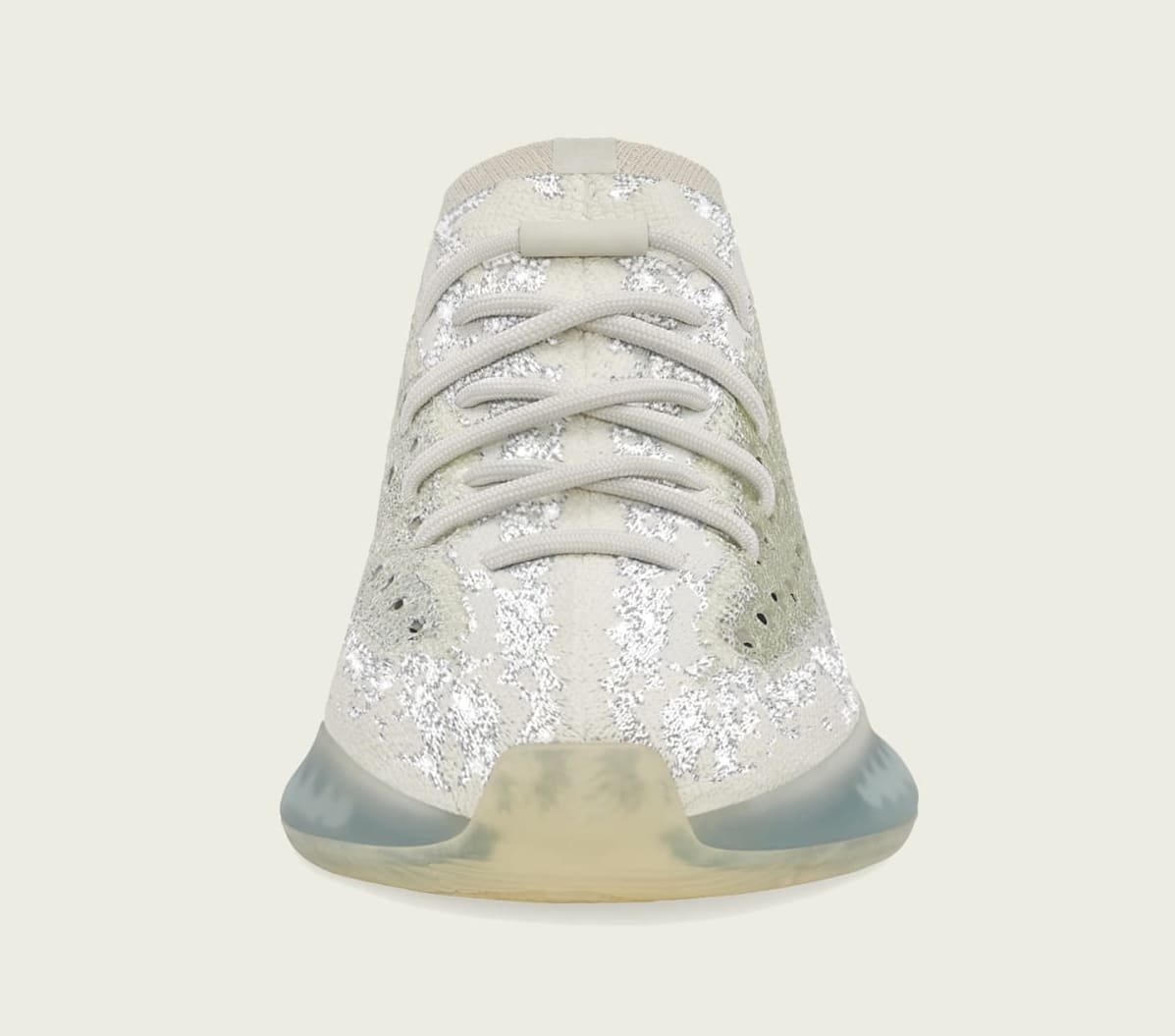 alien blue reflective yeezy