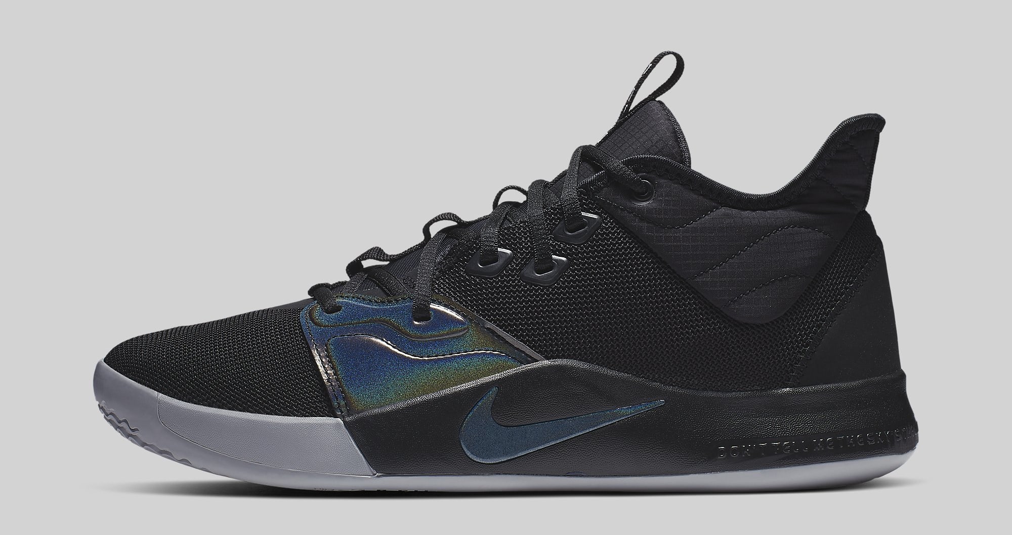 Nike PG 3 Black/Black Release Date AO2607-003 | Sole Collector